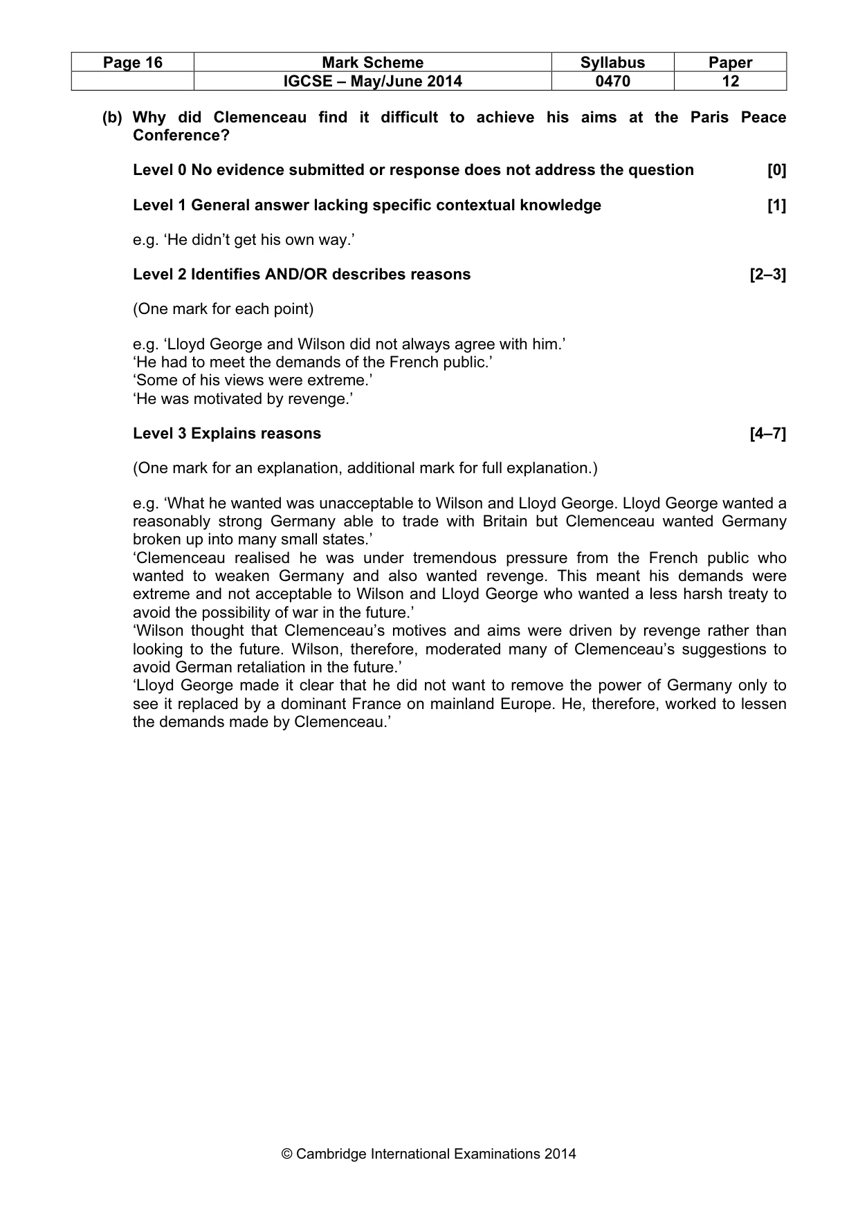 Mark scheme, page 16 of 77