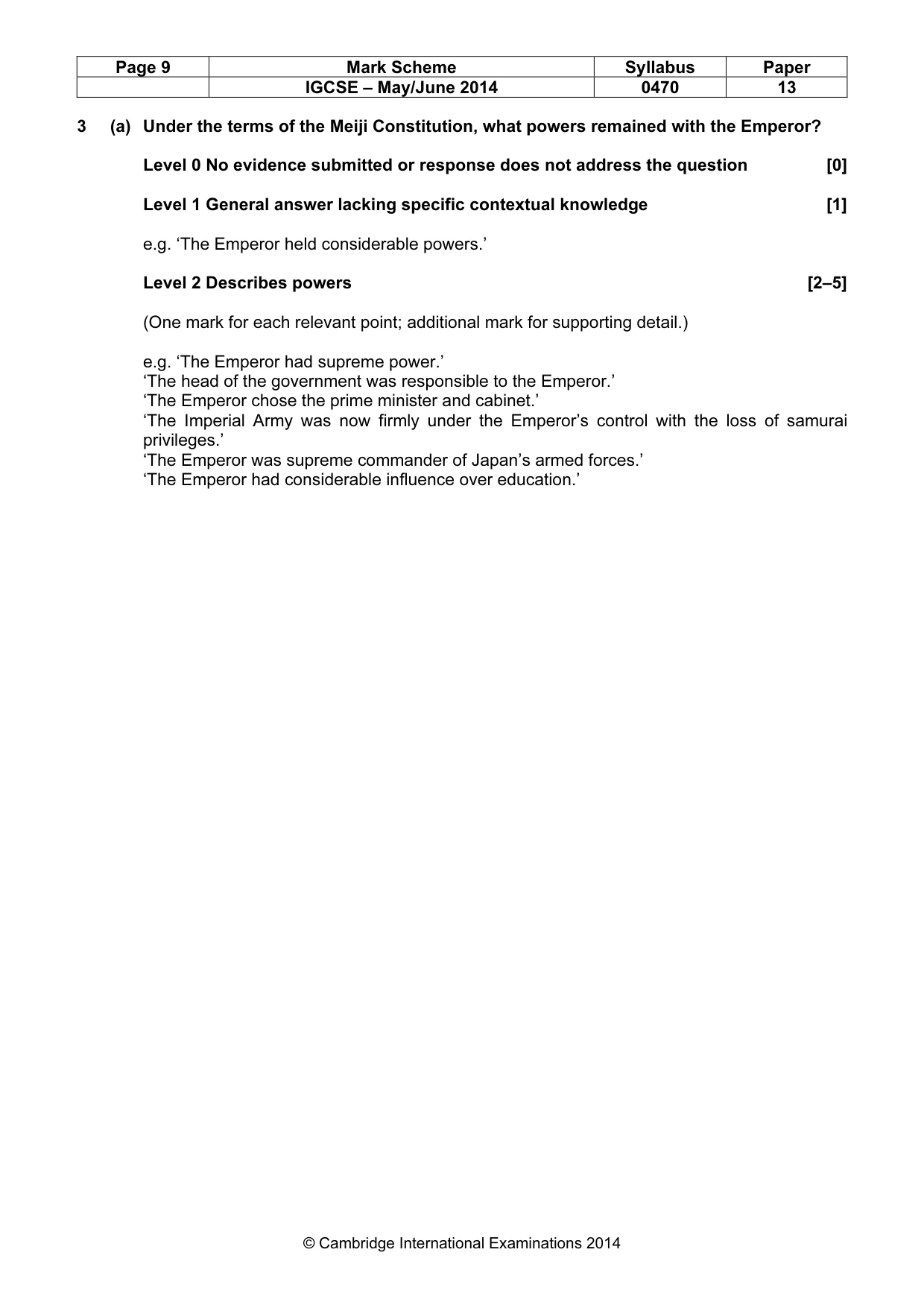 Mark scheme, page 9 of 77