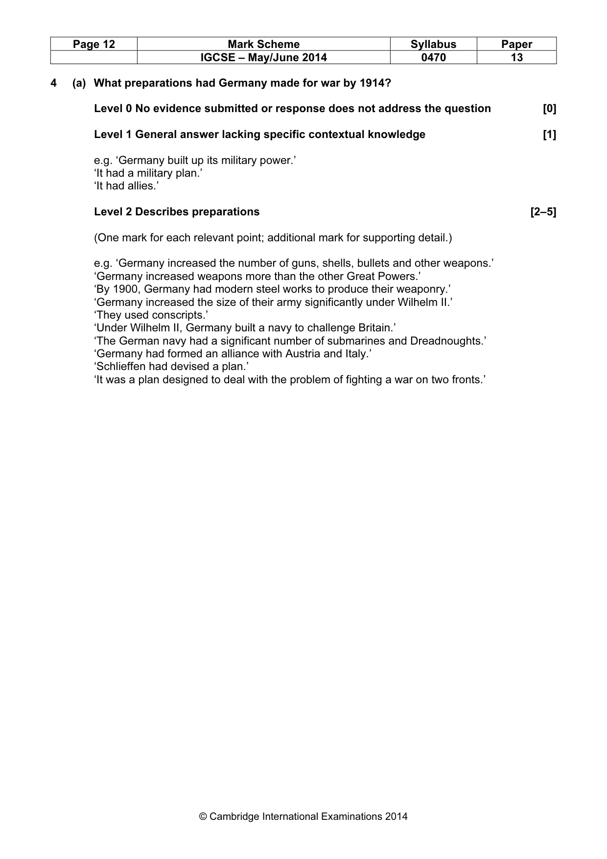 Mark scheme, page 12 of 77