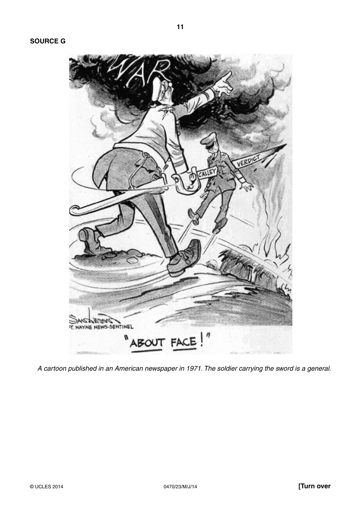 Cambridge IGCSE History 0470 2014 May/June Paper 2 · Variant 3 question paper, page 11 of 16