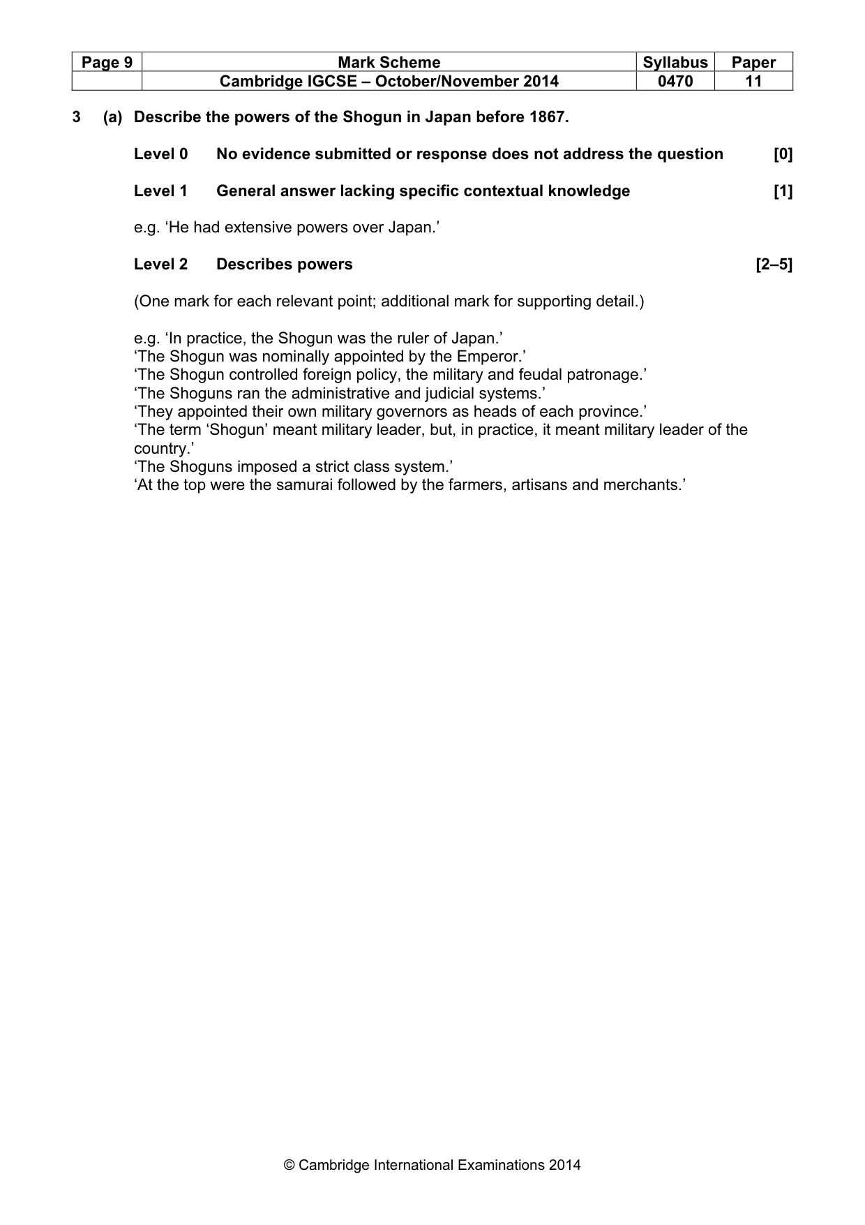 Mark scheme, page 9 of 77