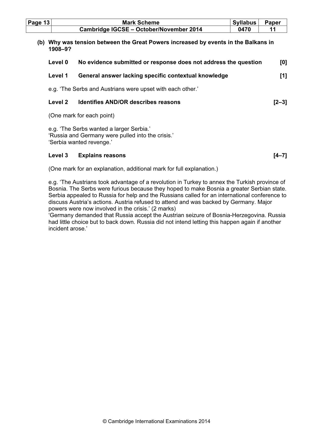 Mark scheme, page 13 of 77