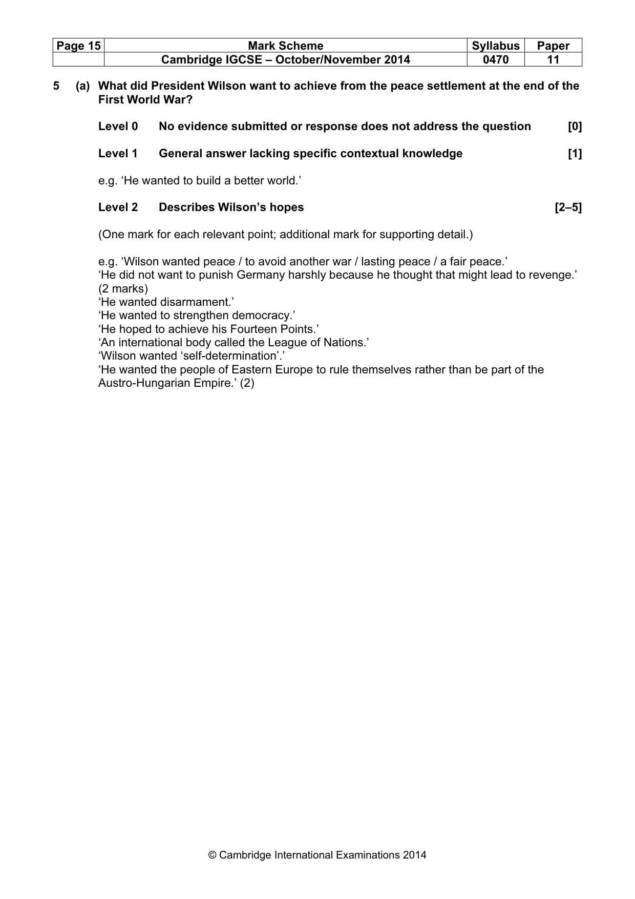 Mark scheme, page 15 of 77