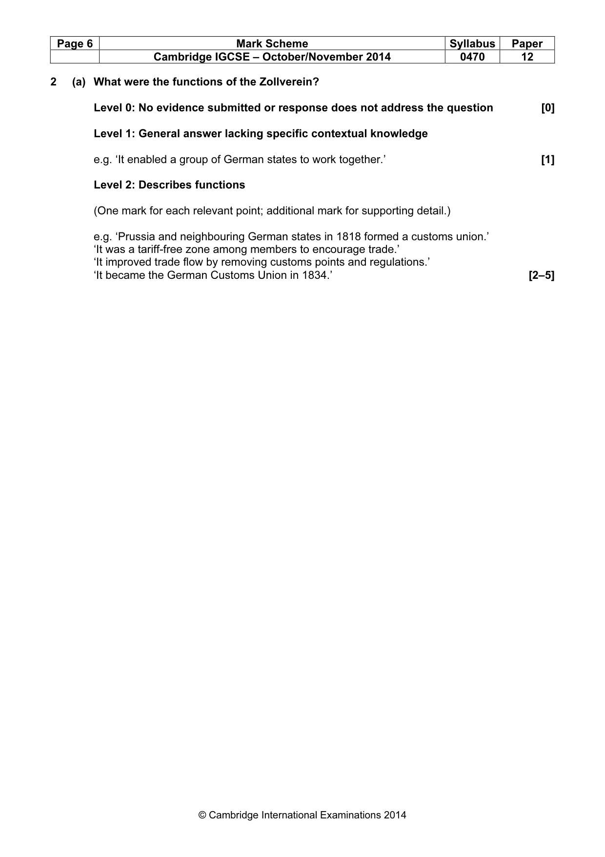 Mark scheme, page 6 of 77