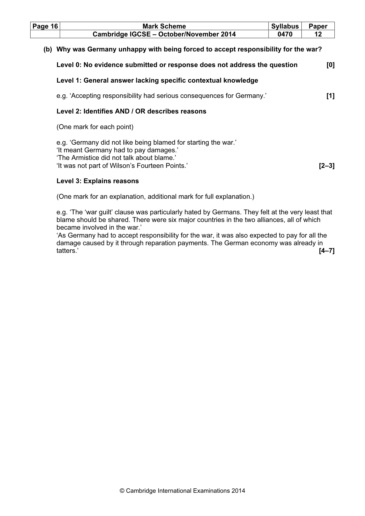 Mark scheme, page 16 of 77