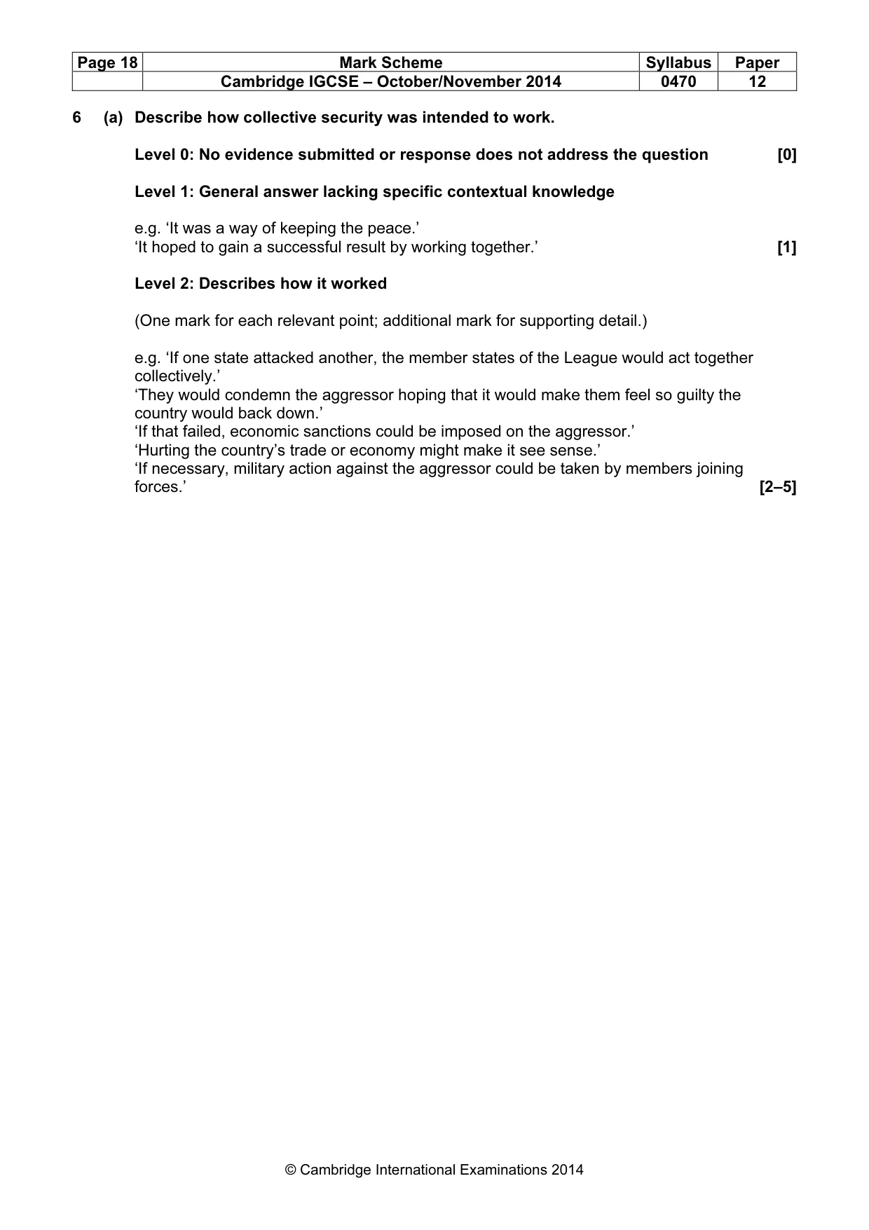 Mark scheme, page 18 of 77