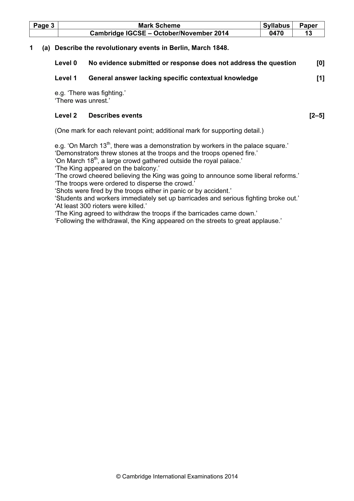 Mark scheme, page 3 of 77