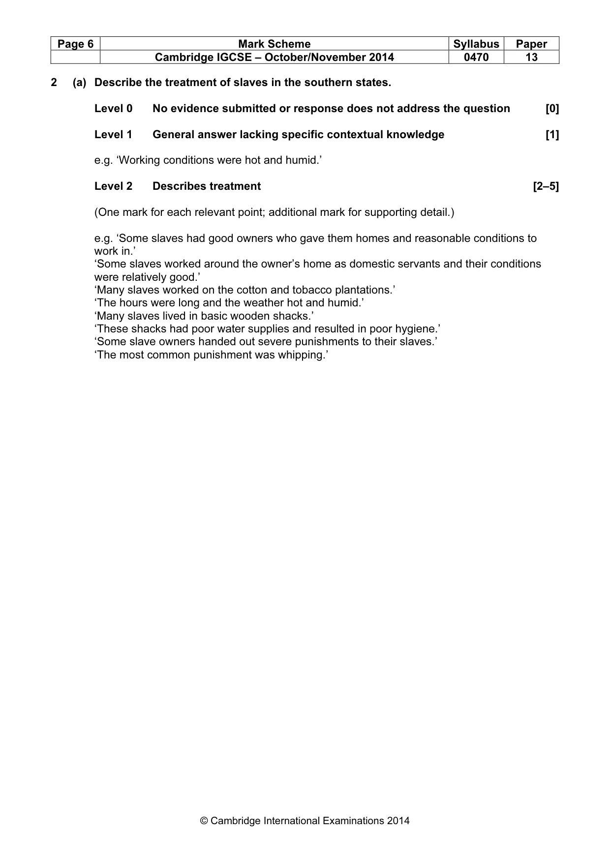 Mark scheme, page 6 of 77