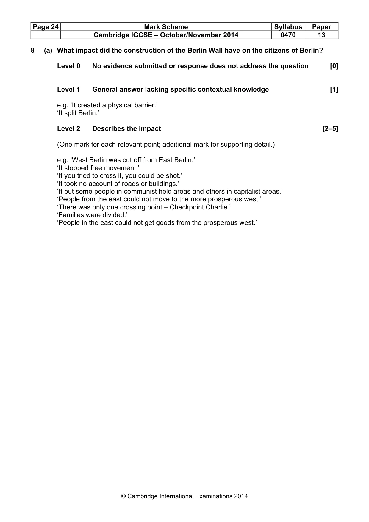 Mark scheme, page 24 of 77