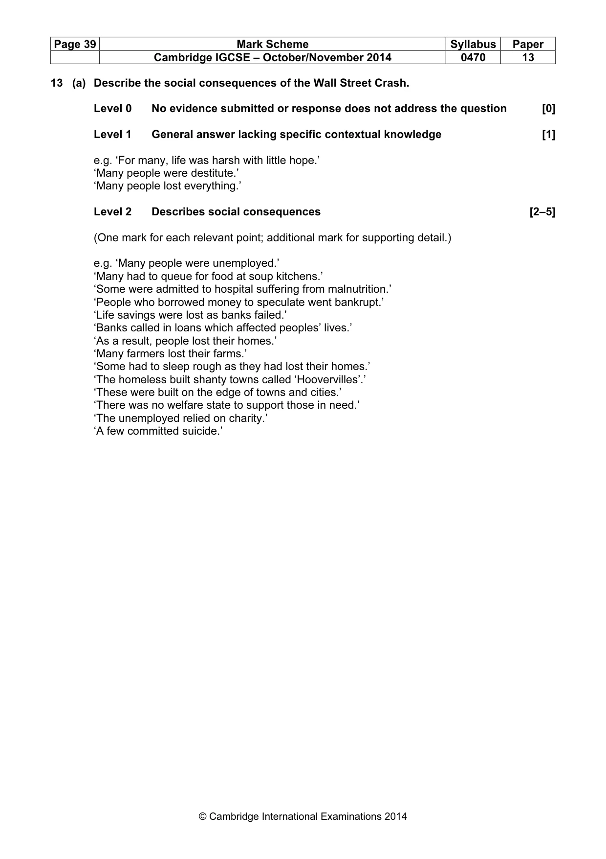 Mark scheme, page 39 of 77