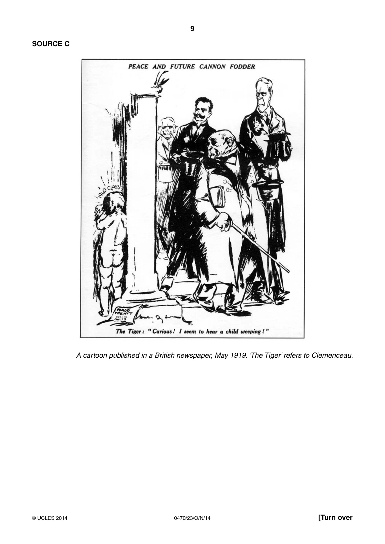 Cambridge IGCSE History 0470 2014 Oct/Nov Paper 2 · Variant 3 question paper, page 9 of 12
