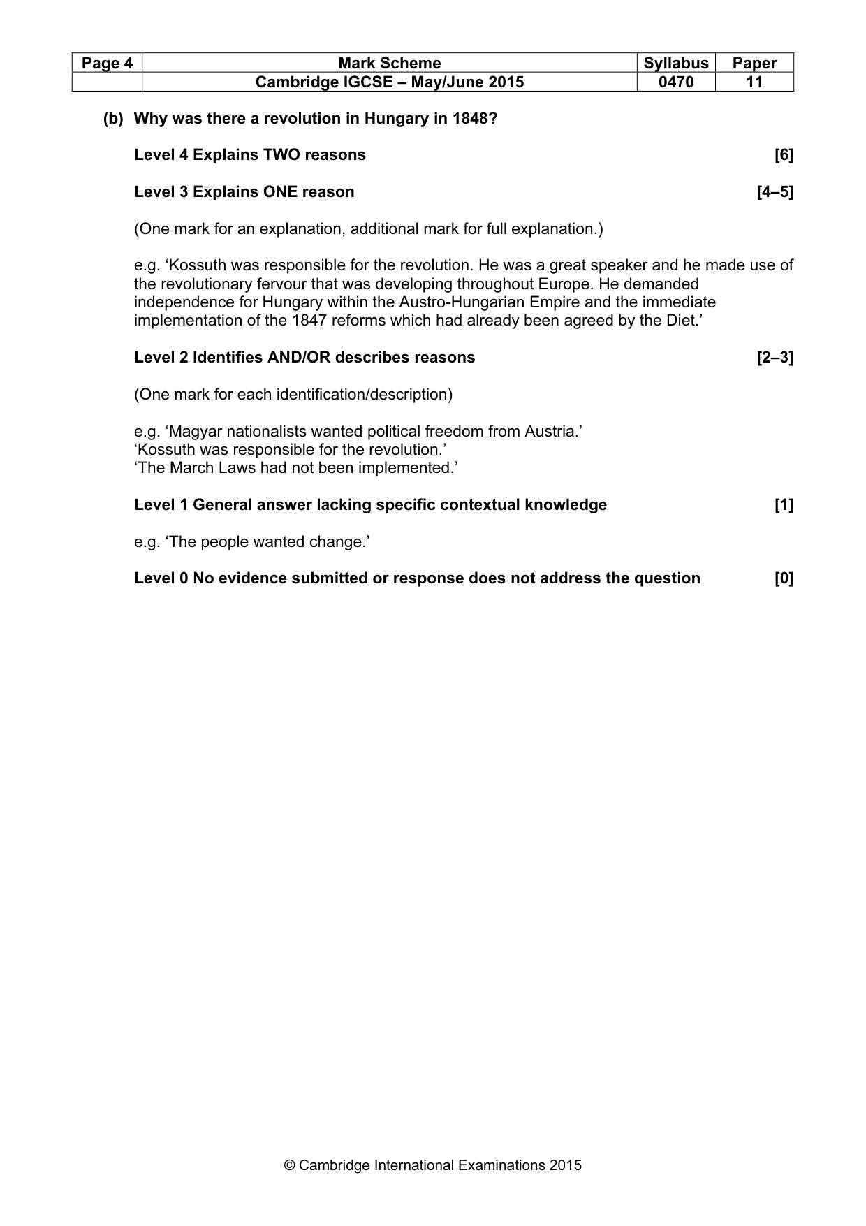Mark scheme, page 4 of 68