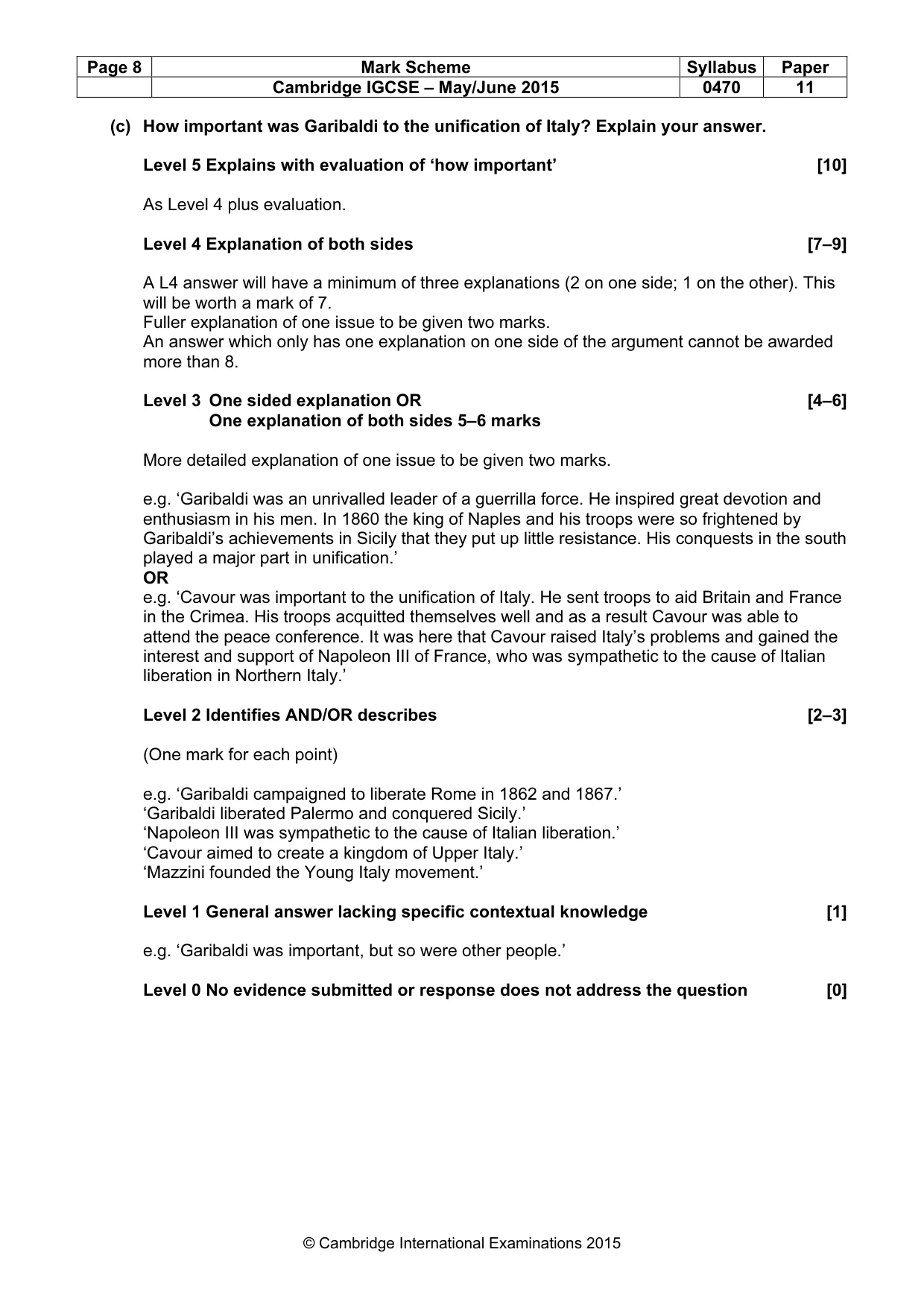 Mark scheme, page 8 of 68