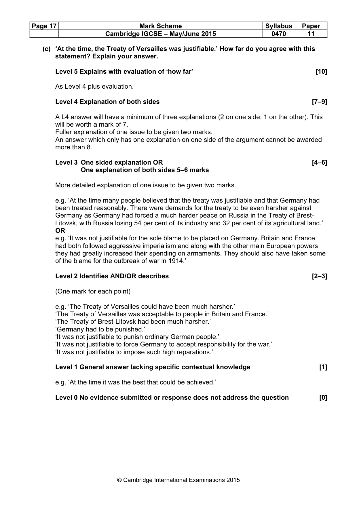 Mark scheme, page 17 of 68