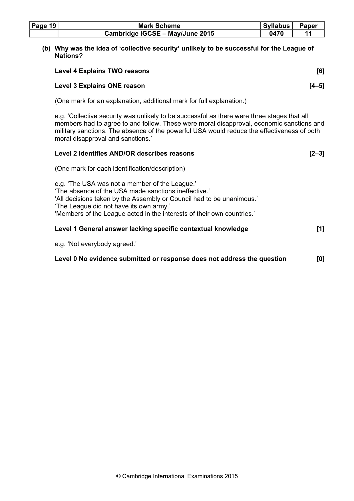 Mark scheme, page 19 of 68