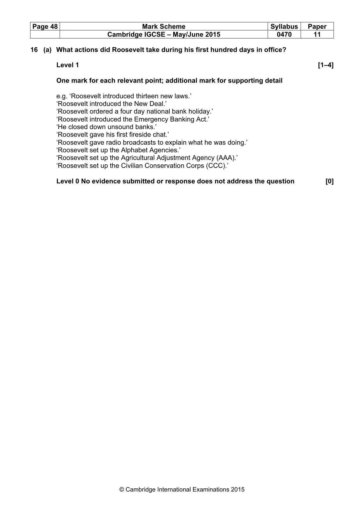 Mark scheme, page 48 of 68