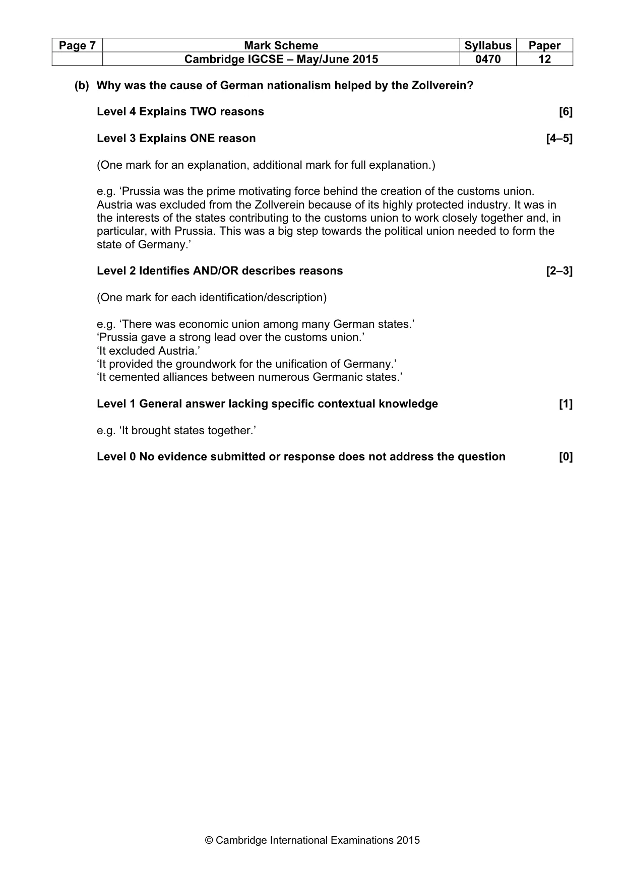 Mark scheme, page 7 of 68