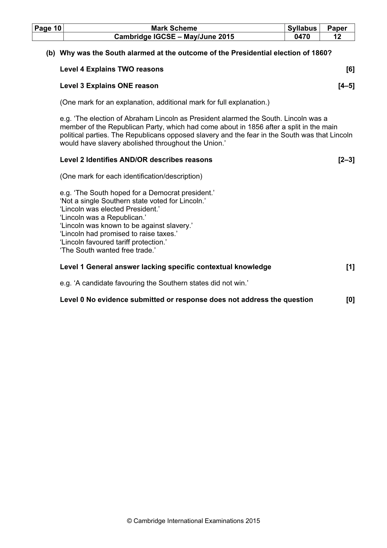 Mark scheme, page 10 of 68