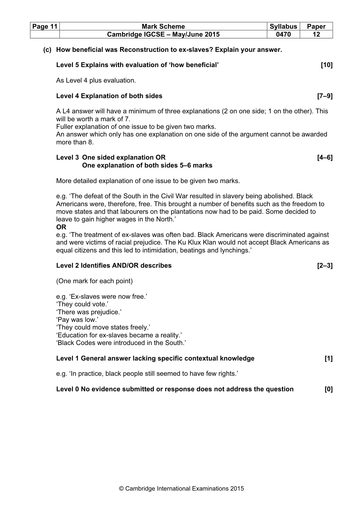 Mark scheme, page 11 of 68