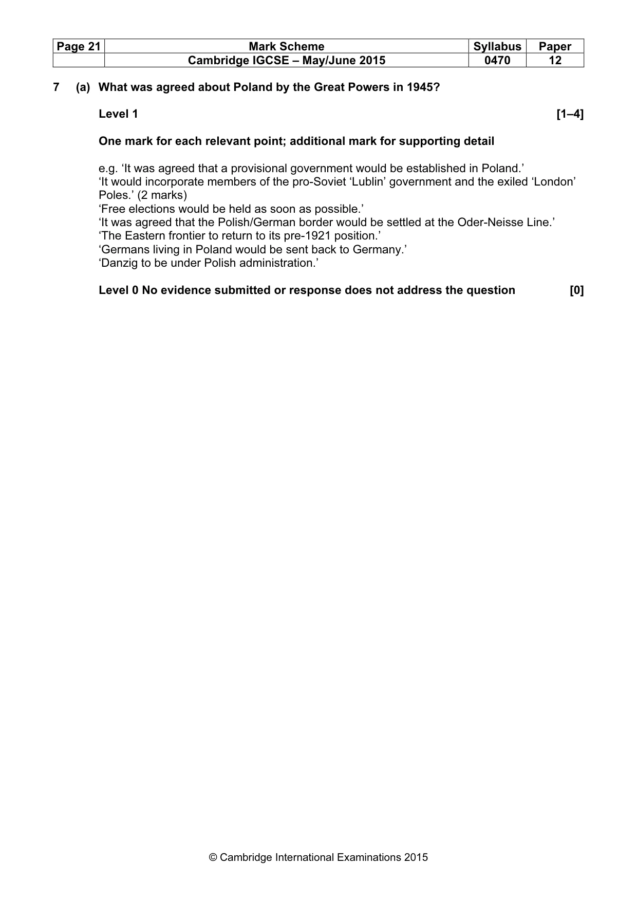 Mark scheme, page 21 of 68