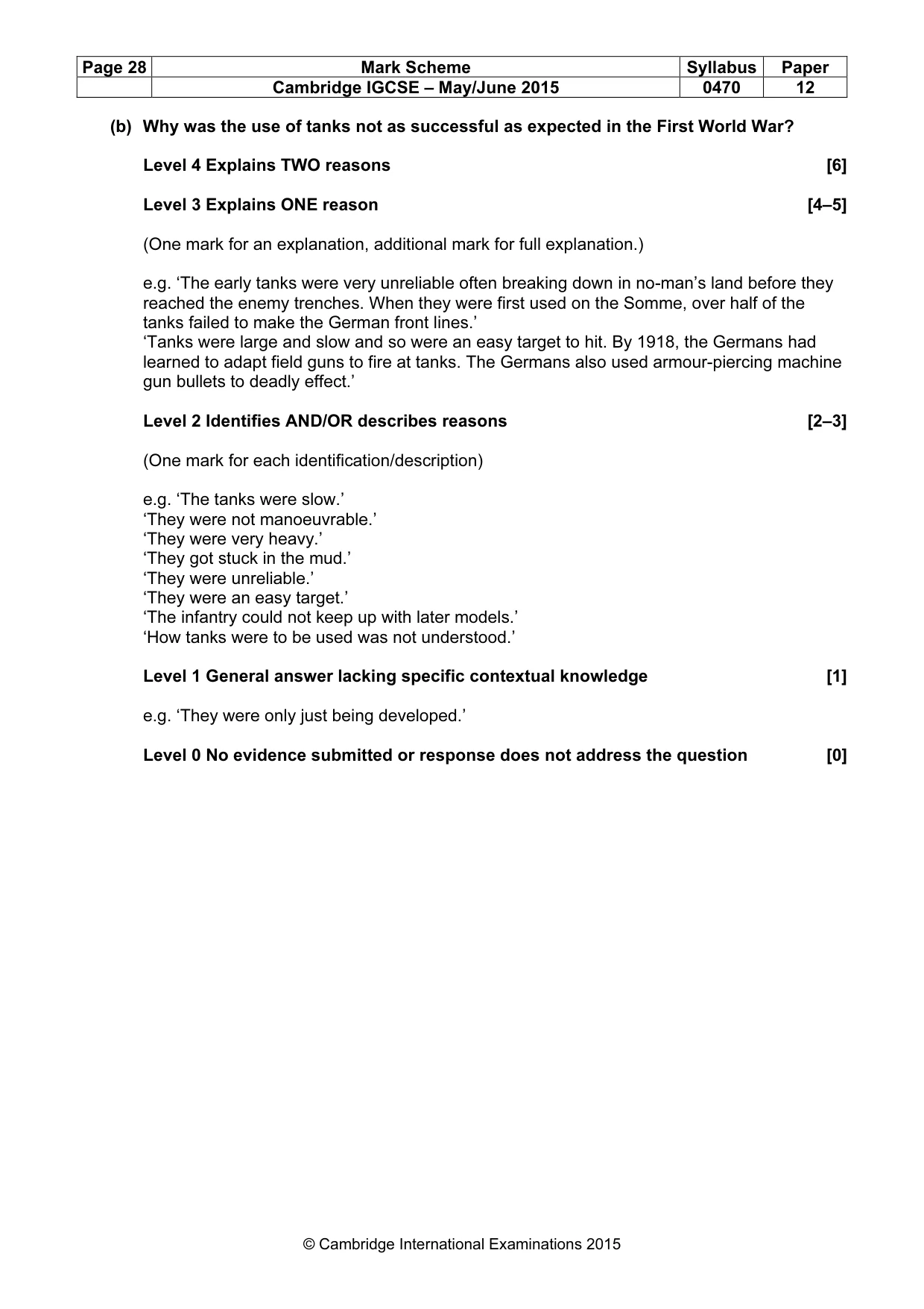 Mark scheme, page 28 of 68