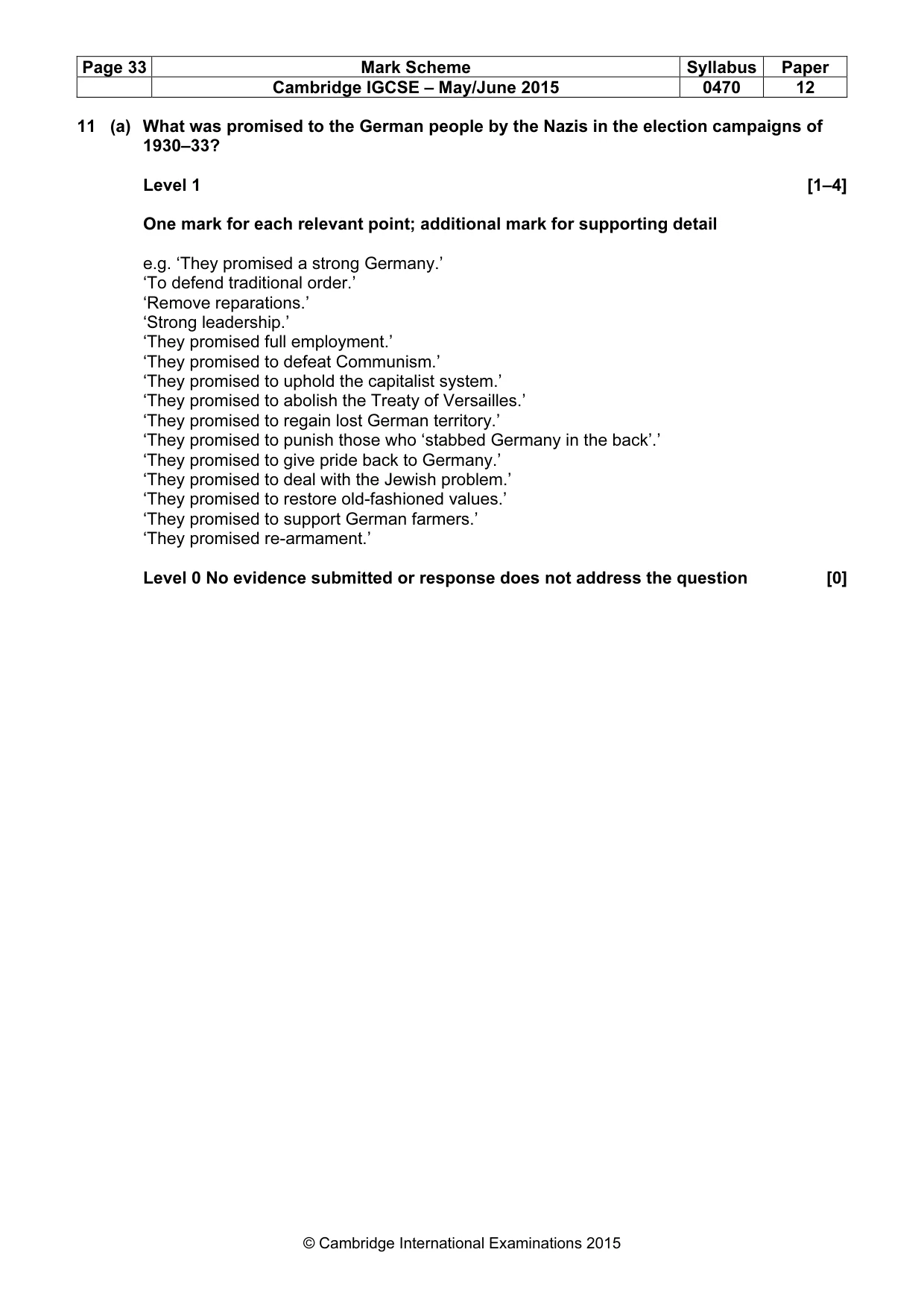 Mark scheme, page 33 of 68