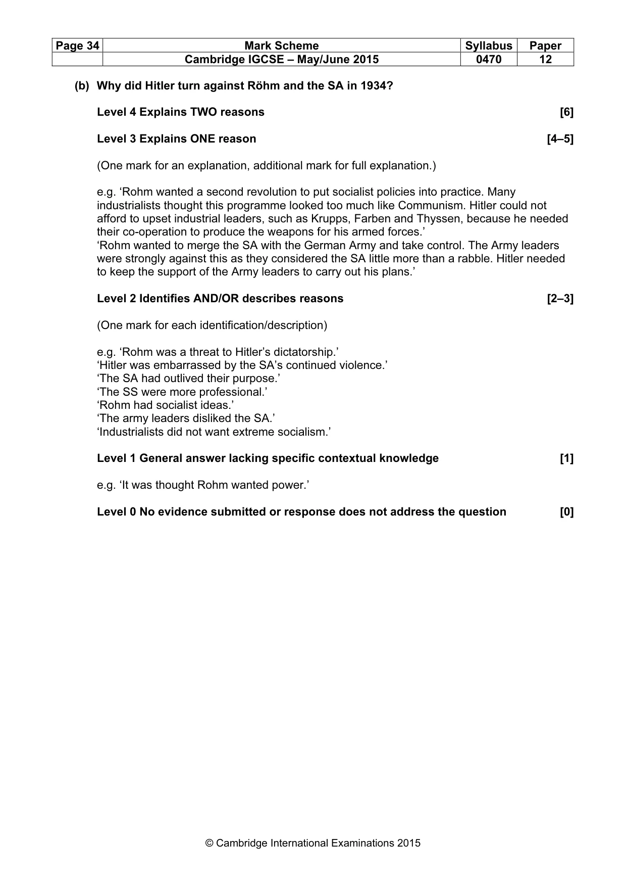 Mark scheme, page 34 of 68