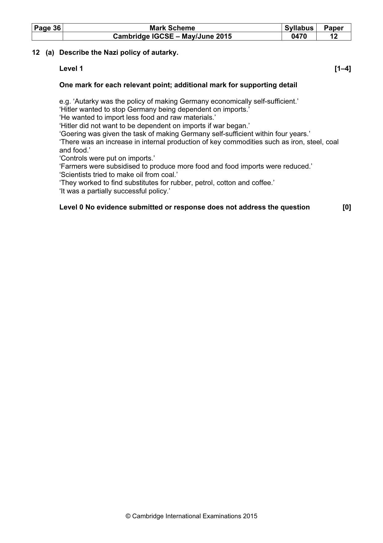 Mark scheme, page 36 of 68