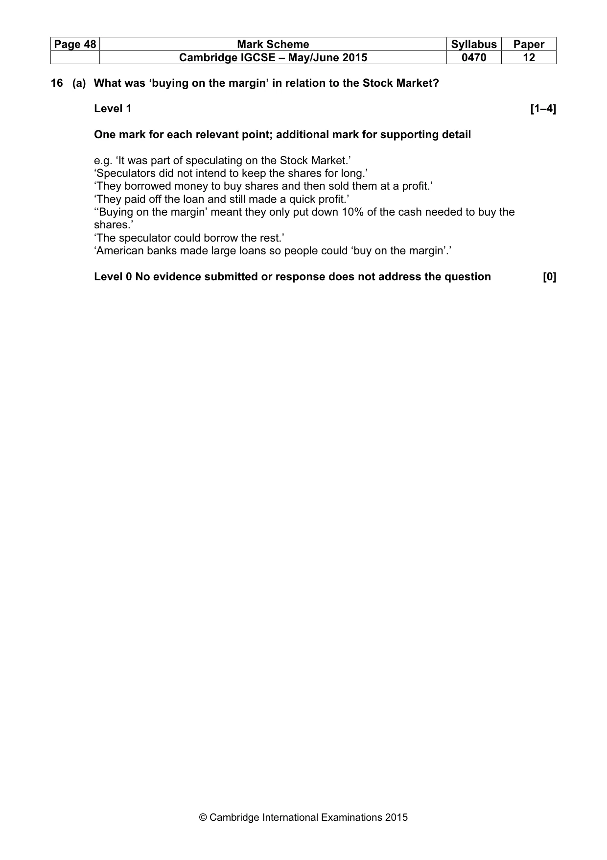 Mark scheme, page 48 of 68