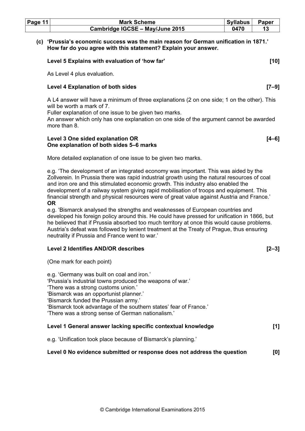 Mark scheme, page 11 of 68