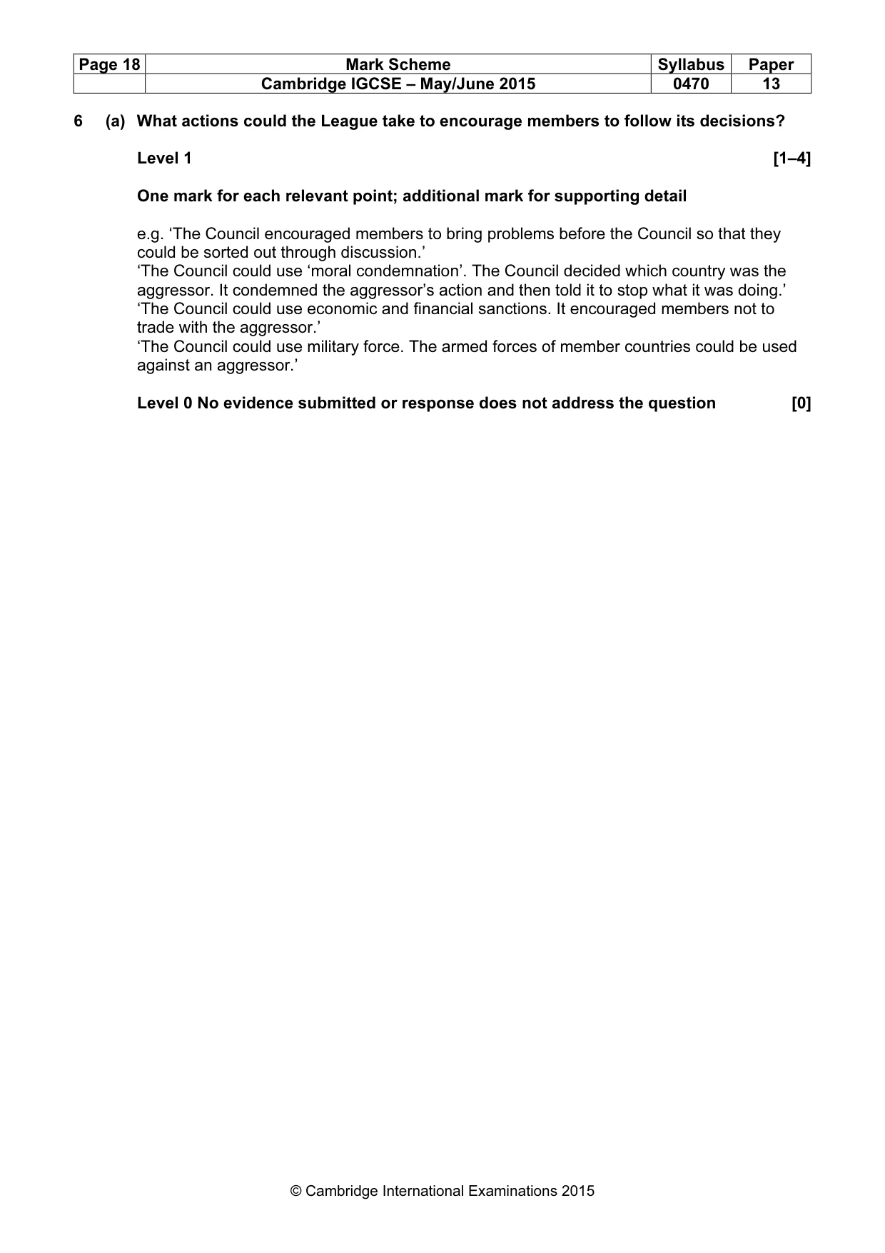 Mark scheme, page 18 of 68