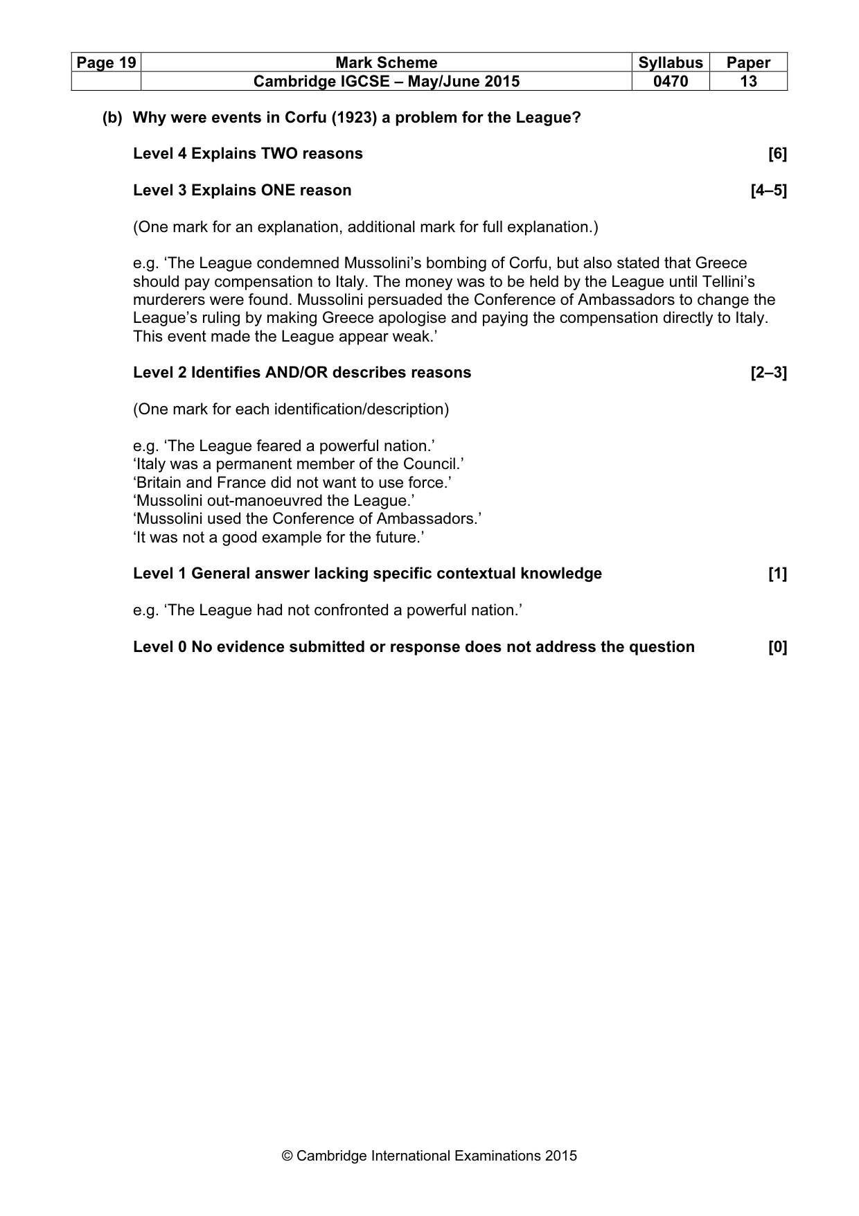 Mark scheme, page 19 of 68