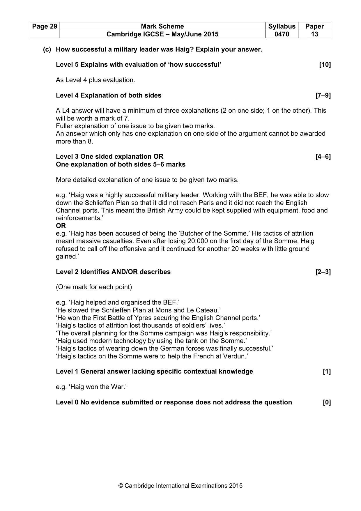 Mark scheme, page 29 of 68