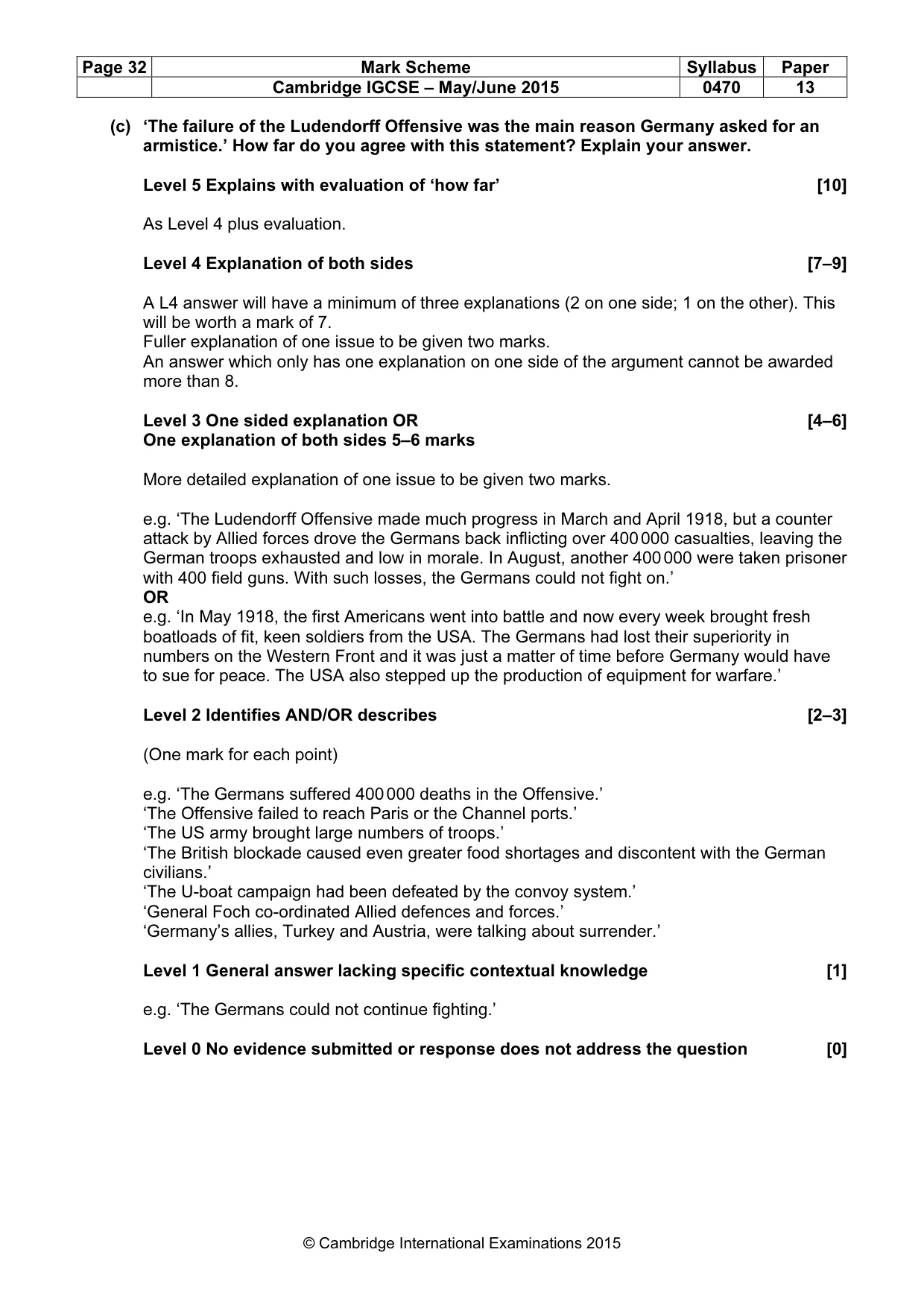 Mark scheme, page 32 of 68
