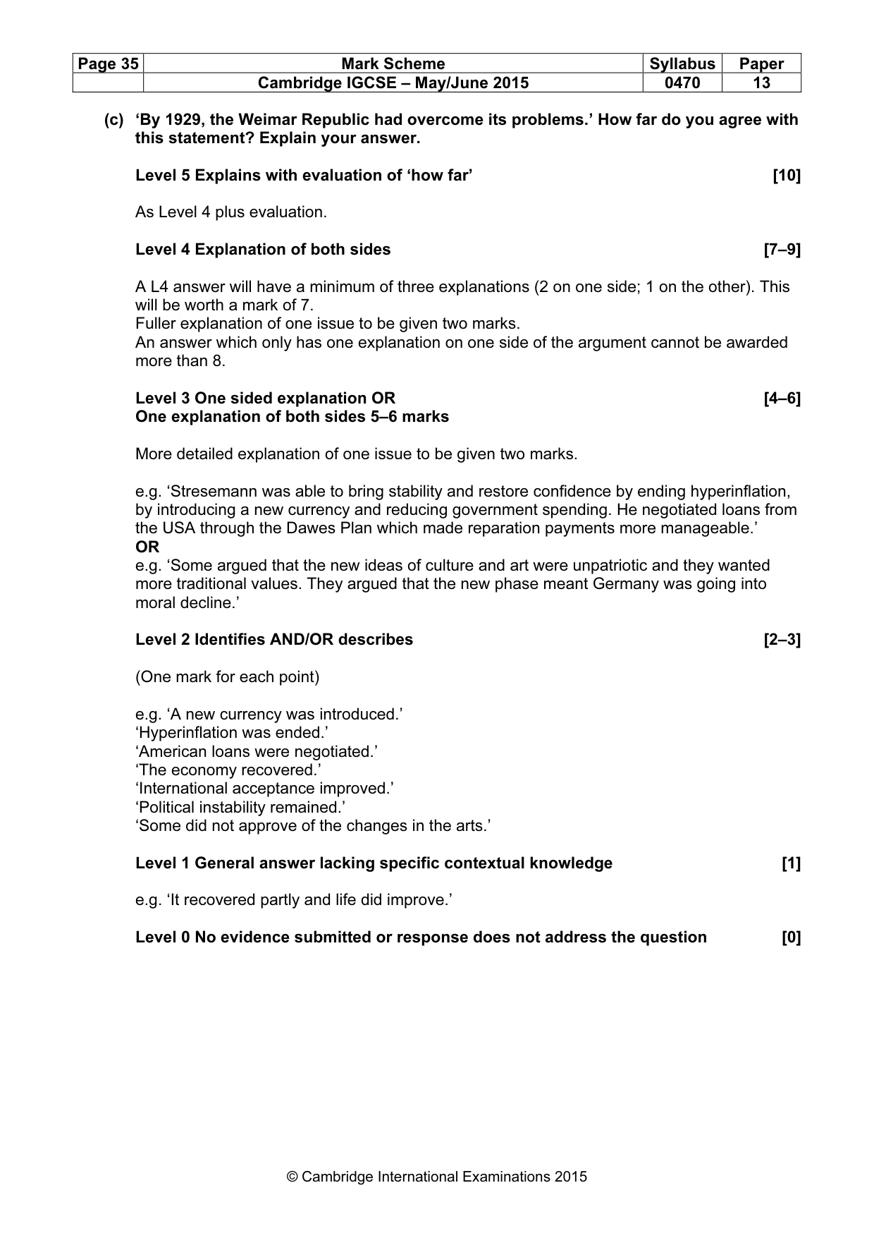 Mark scheme, page 35 of 68