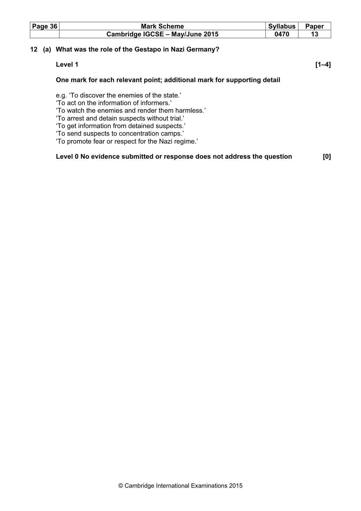 Mark scheme, page 36 of 68