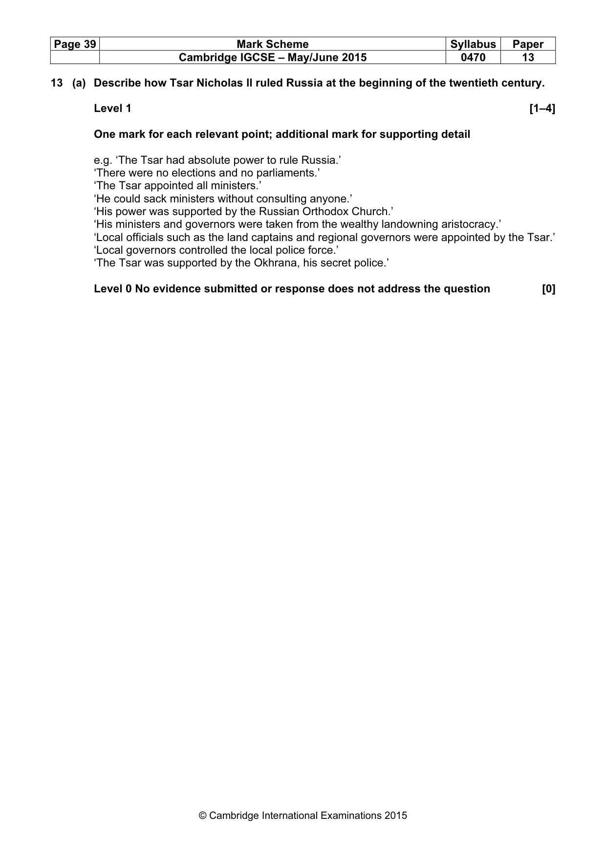 Mark scheme, page 39 of 68