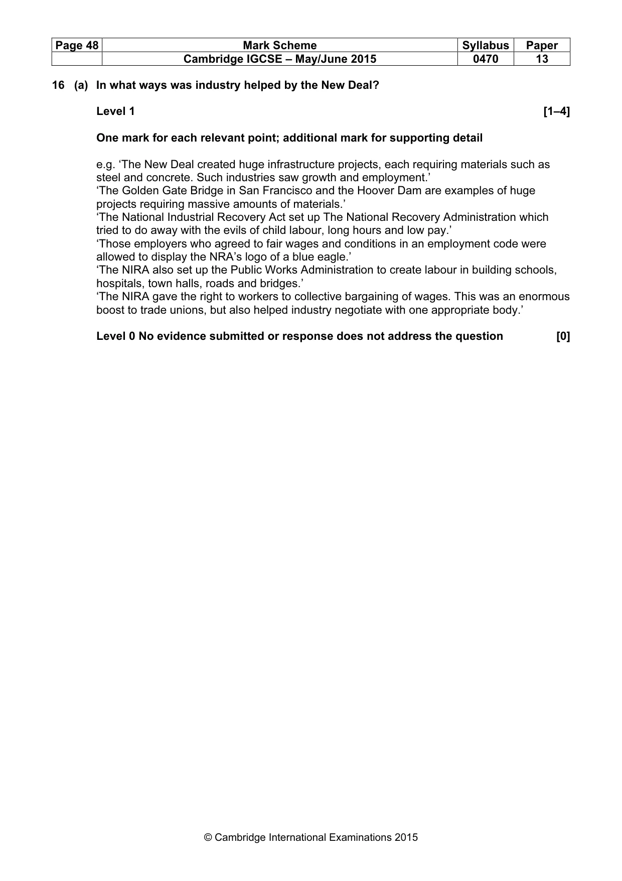 Mark scheme, page 48 of 68