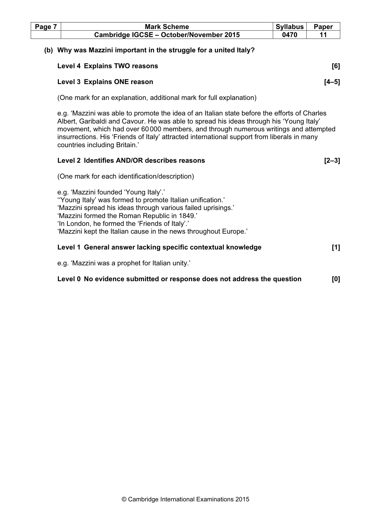 Mark scheme, page 7 of 68