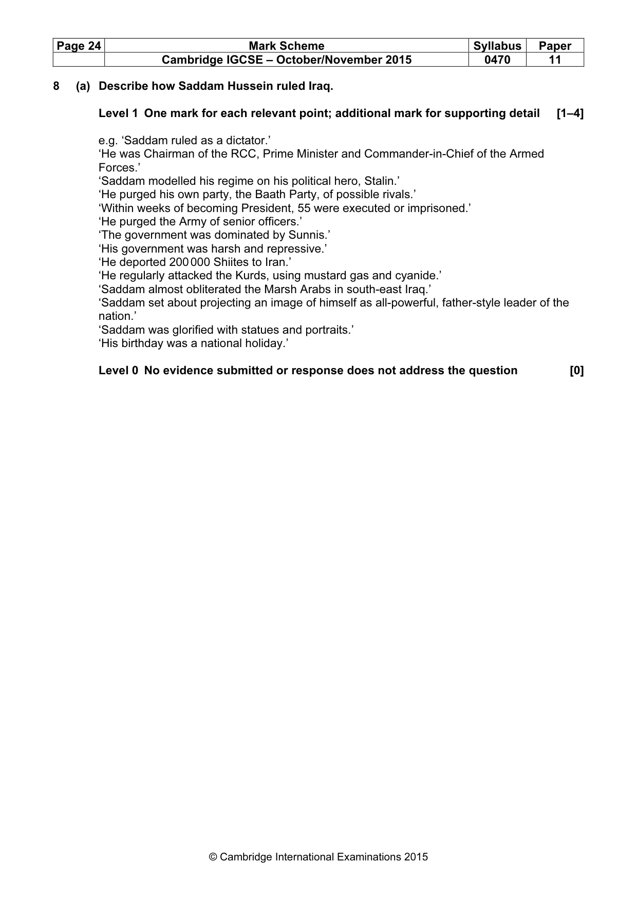 Mark scheme, page 24 of 68