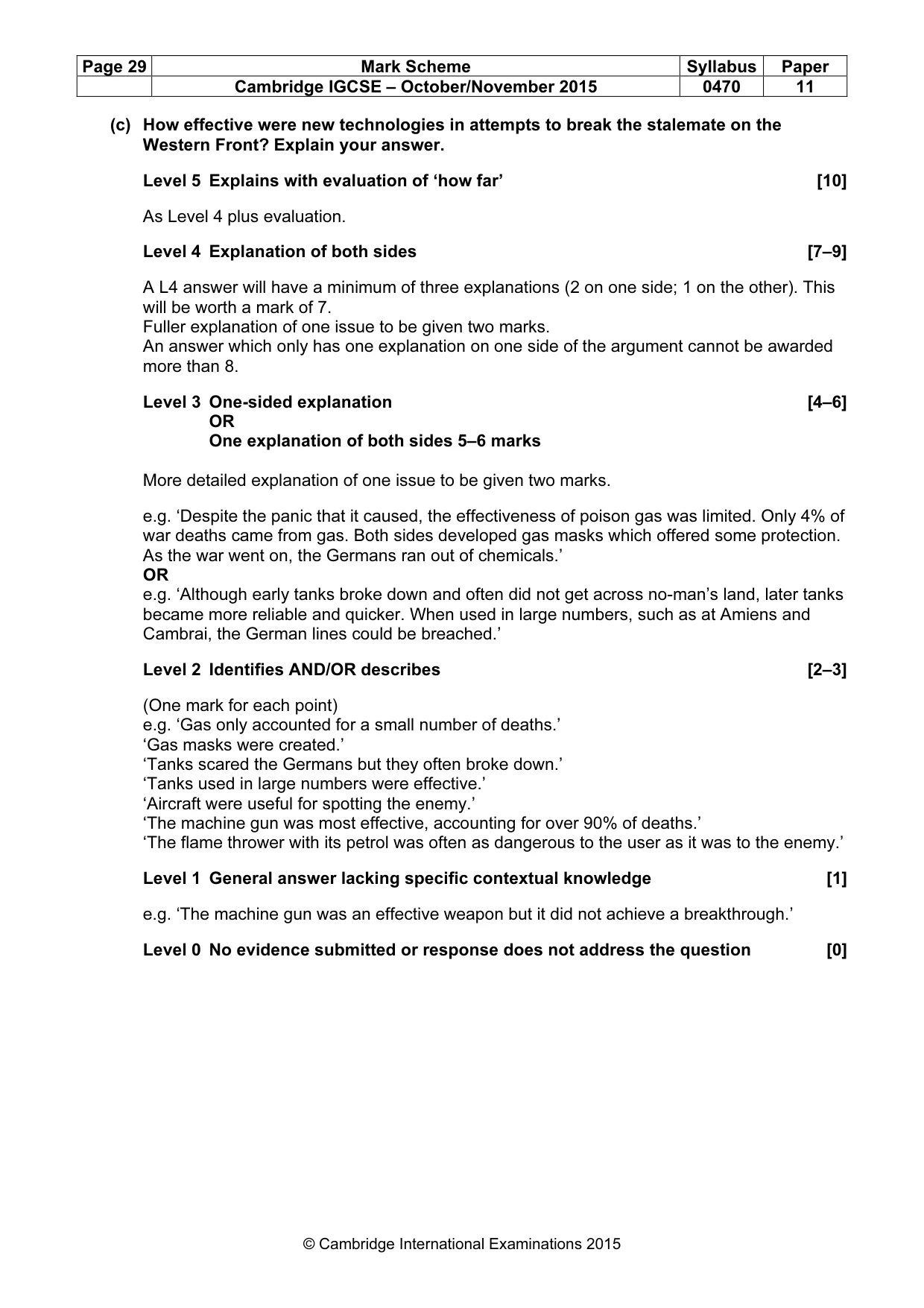 Mark scheme, page 29 of 68