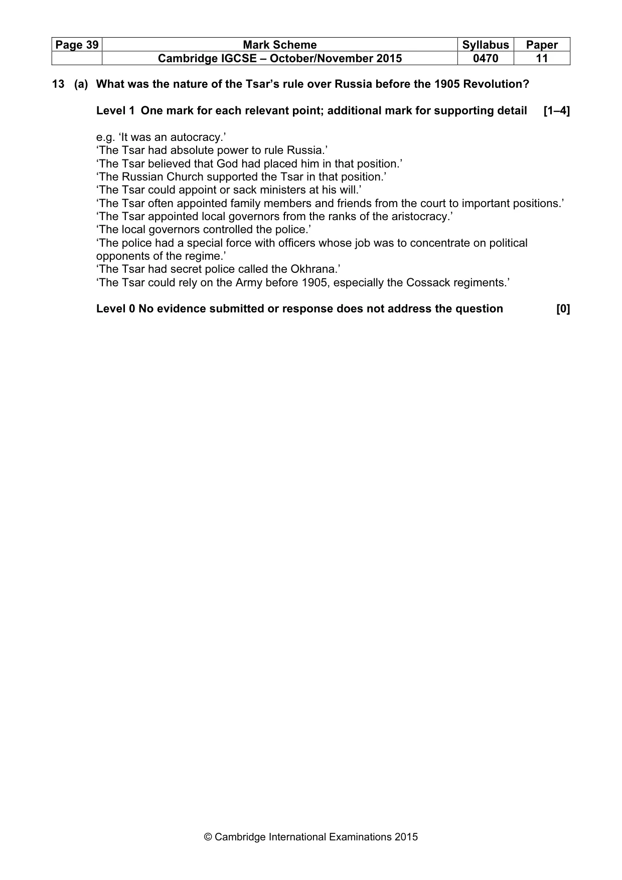 Mark scheme, page 39 of 68