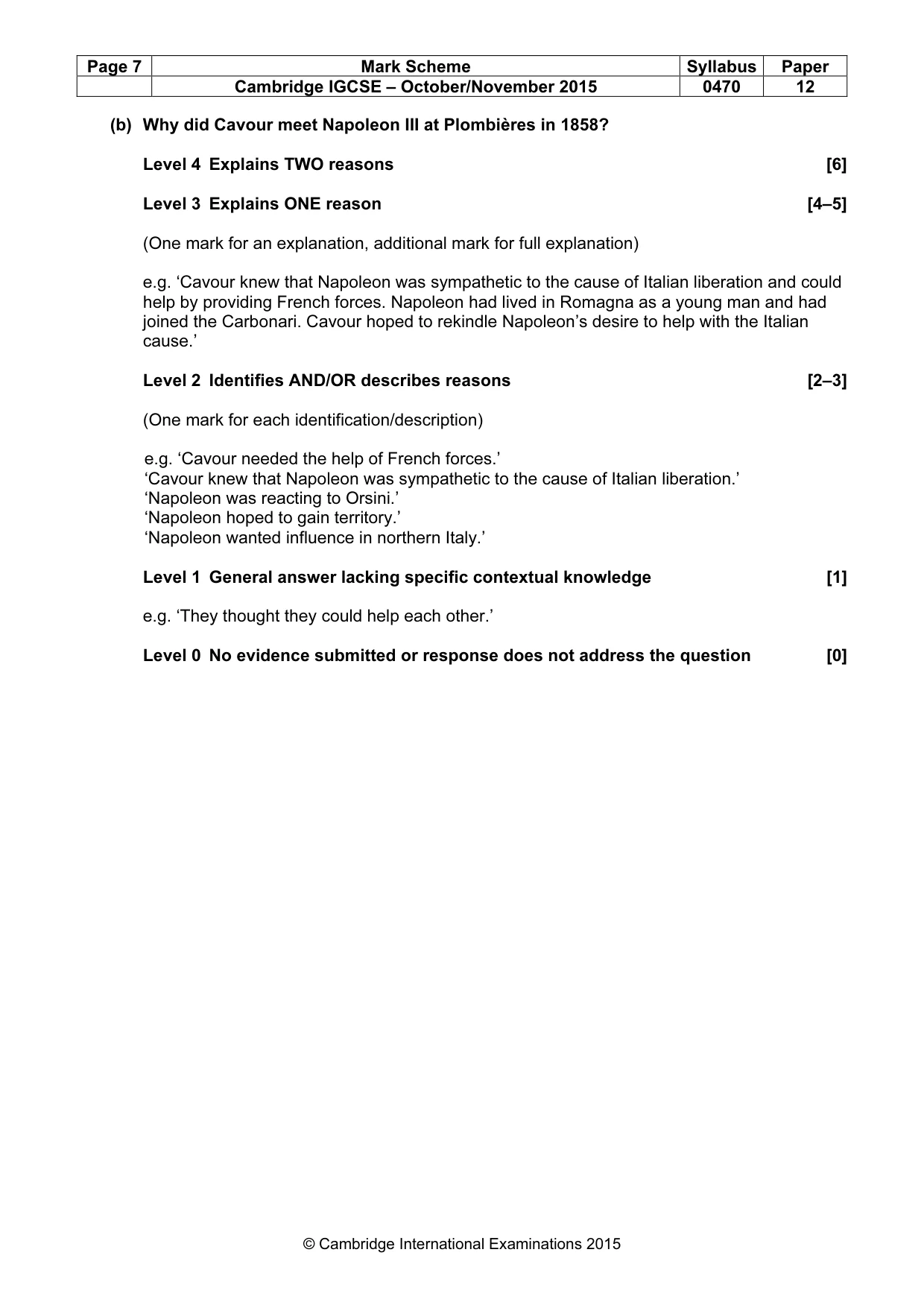 Mark scheme, page 7 of 68