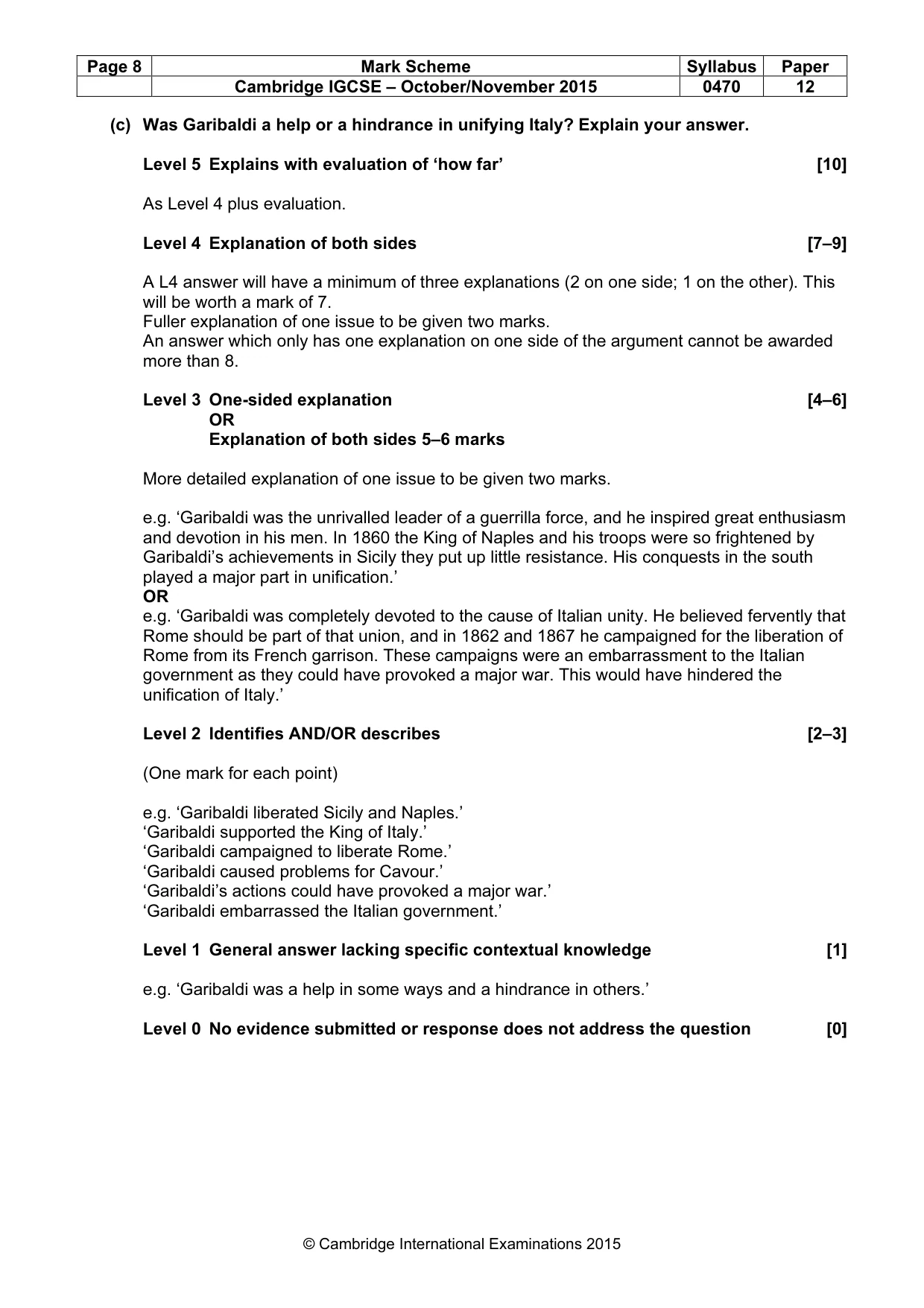 Mark scheme, page 8 of 68