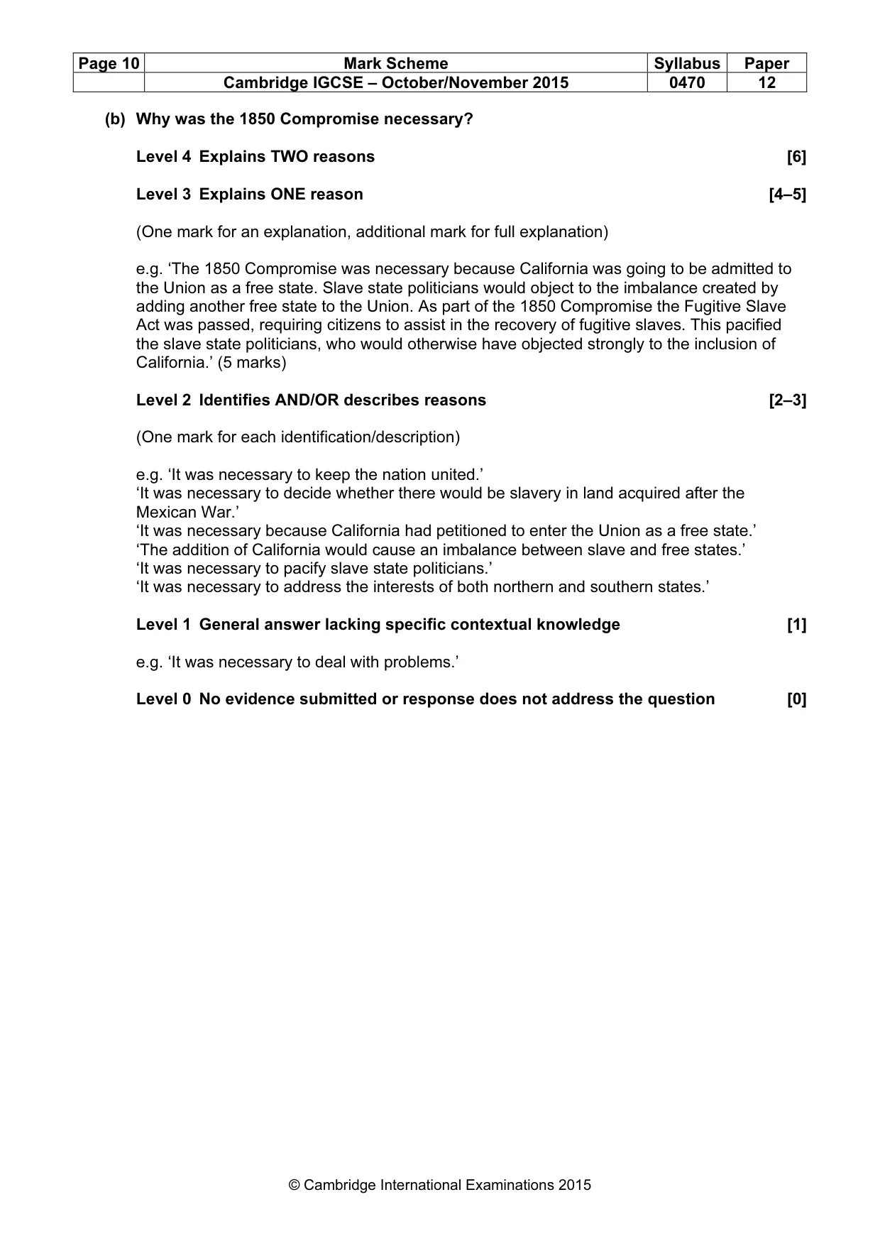 Mark scheme, page 10 of 68