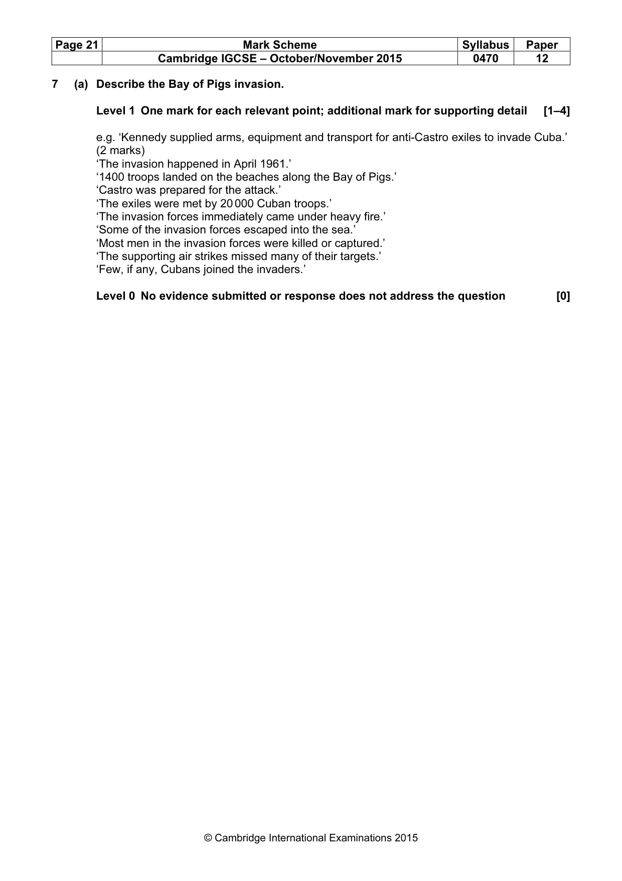 Mark scheme, page 21 of 68