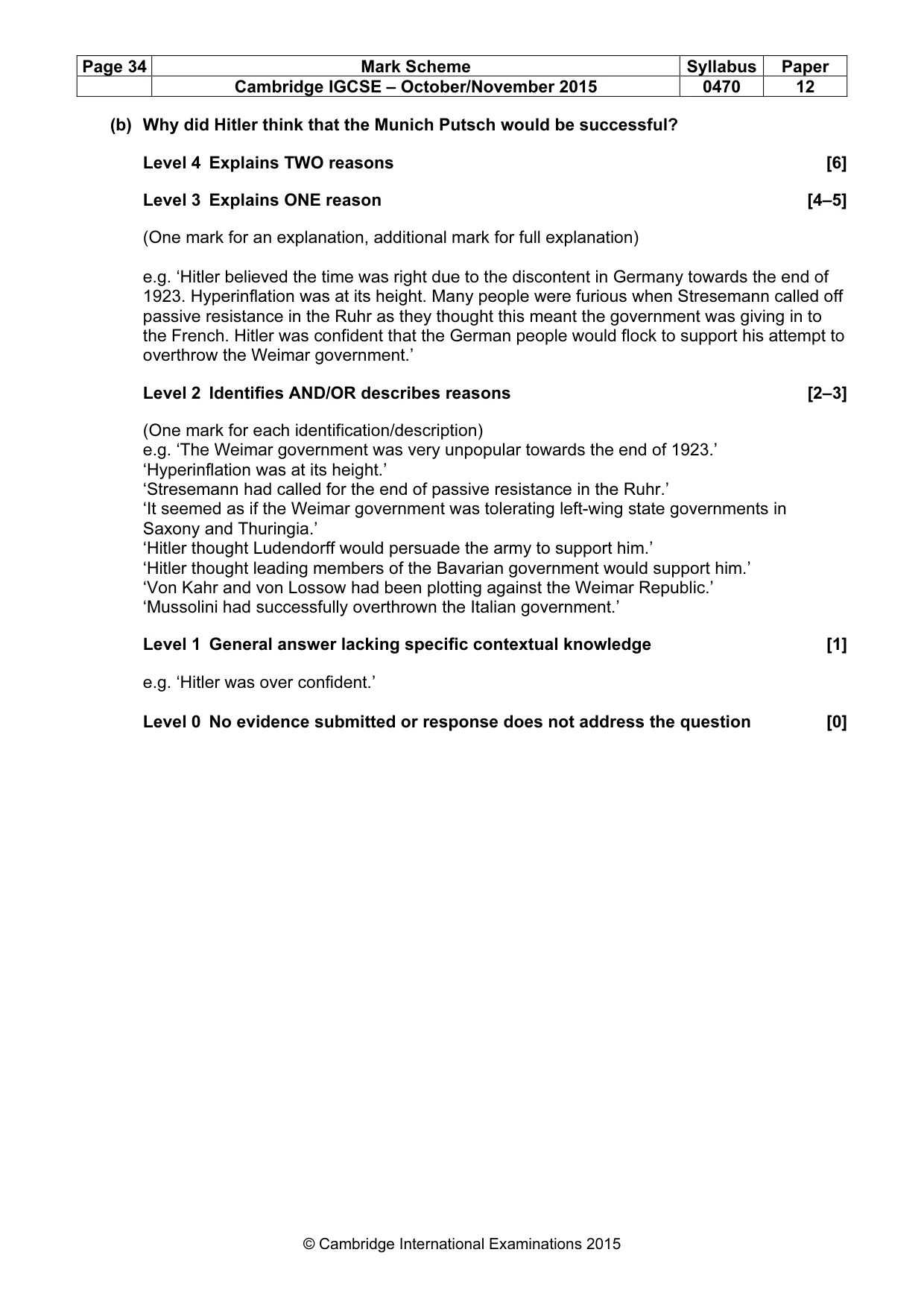 Mark scheme, page 34 of 68