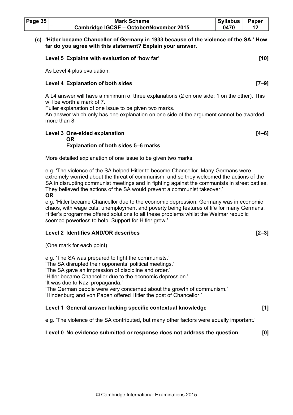 Mark scheme, page 35 of 68