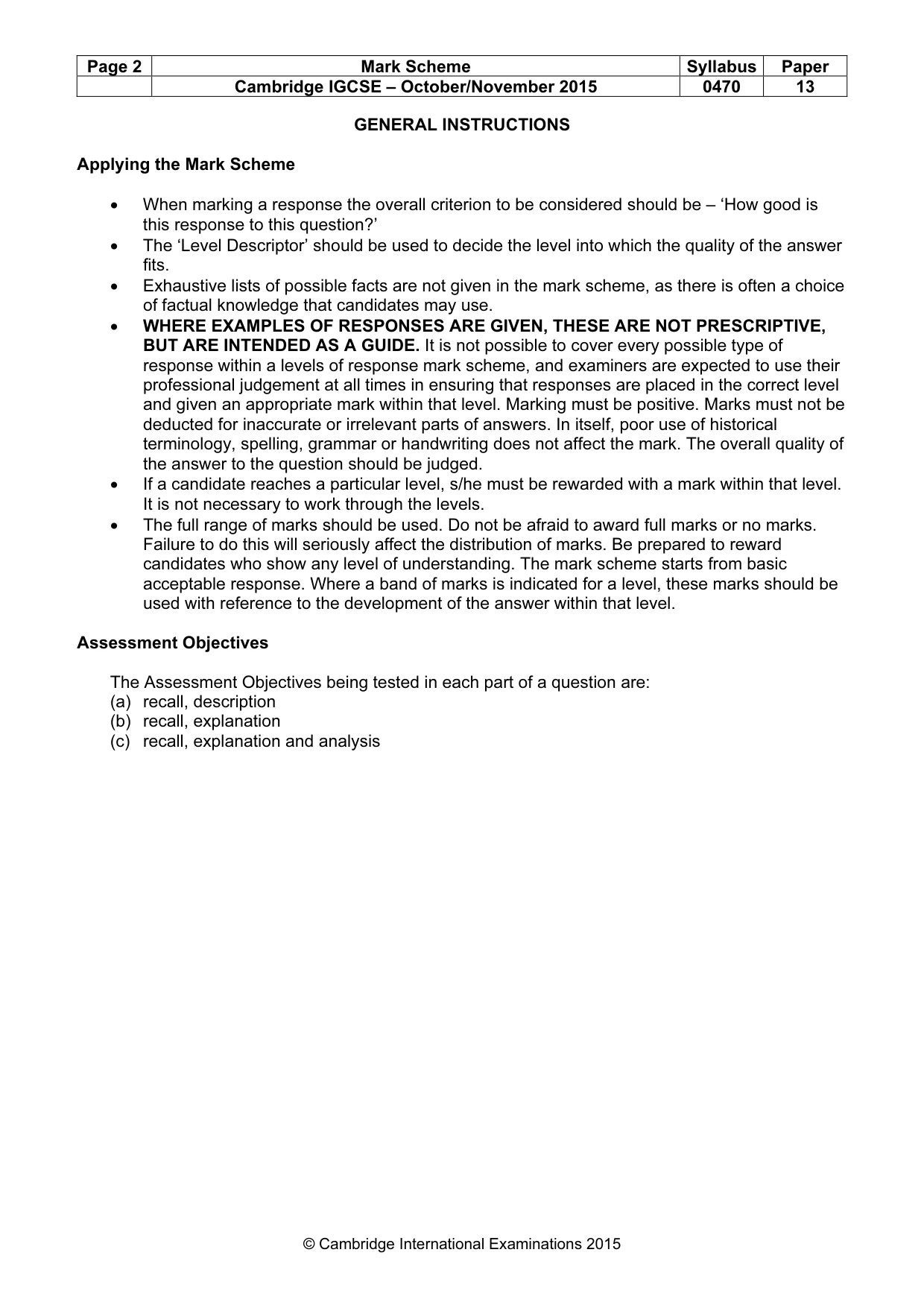 Mark scheme, page 2 of 68