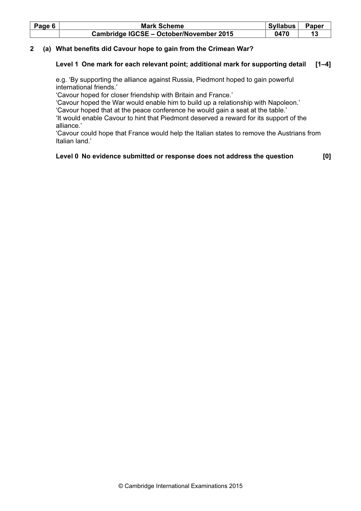 Mark scheme, page 6 of 68